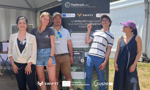 SWIFTT partners at forestry and wood industry trade show FOREXPO held in the Landes, France