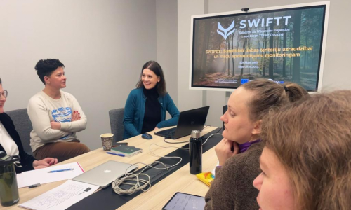 SWIFTT partner Rīgas Meži presents project to city officials