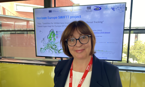 SWIFTT partner presents the project’s solutions at the EuroGEO workshop.