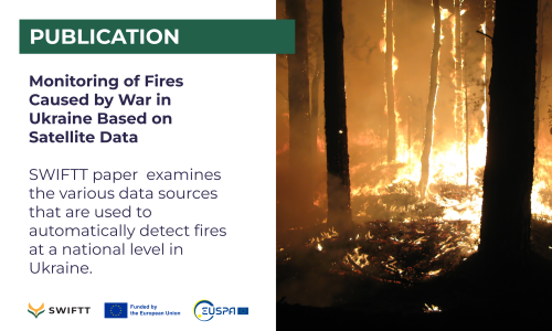 Publication: Monitoring of Fires Caused by War in Ukraine Based on Satellite Data