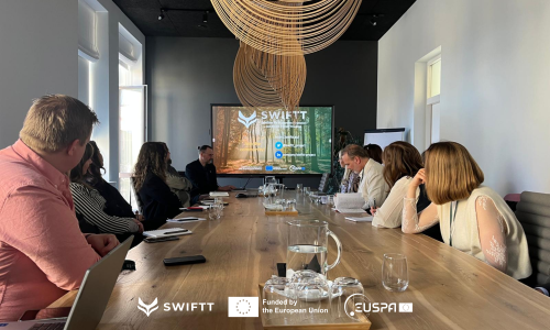 SWIFTT project presented to representatives of the NetZeroCities project